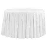 White Skirting 21Ft x 29 Inch (No plastic tables) 21 clips