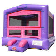 Purple Module bounce house 1.0 HP blower