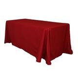 Apple Red 90 Inch X 156 Inch Rectangle Table Linen
