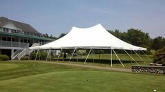 60ft x 40ft Pole Tent Grass Only Max Guests 192