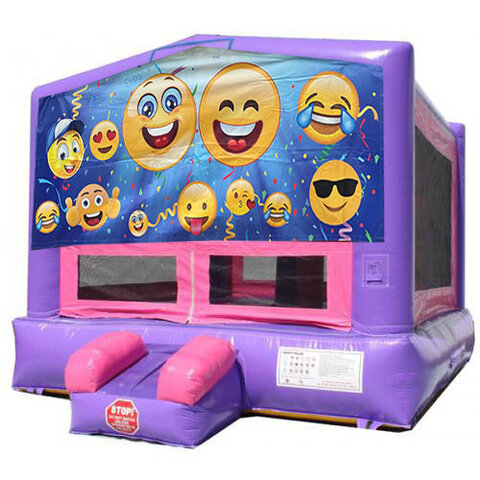 Purple Emoji Bouncer