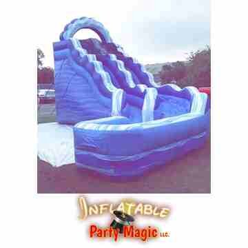 17 foot tall water slide rental