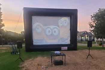 Movie Screen Rentals DFW Texas