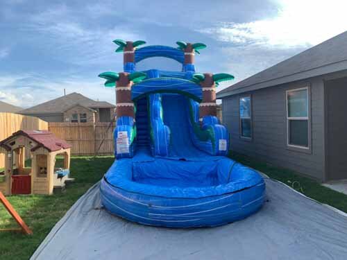 18 Foot Tall Water Slide