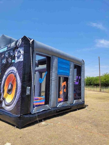 Disco Dance Box Bounce House Rental