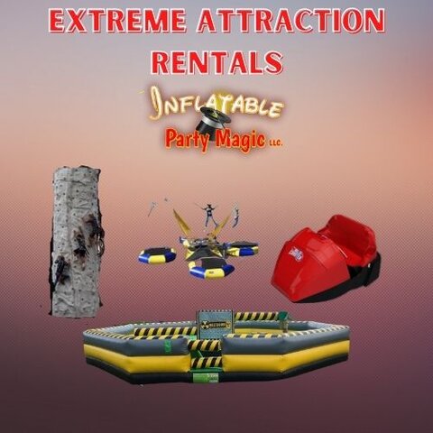 Crowley Extreme Attraction Party Rentals