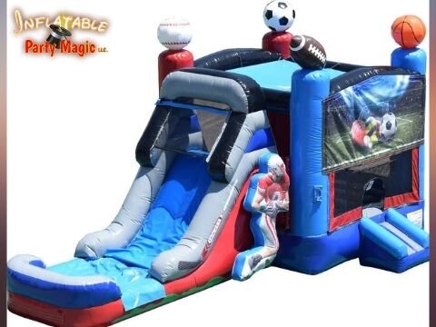 Extreme Sports Jump House Water Slide Rental in Aledo