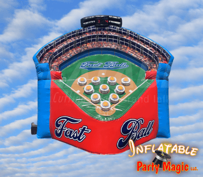 Fast Ball Baseball Inflatable Game Rental