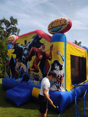 Justice League Bounce House to rent