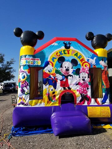 Mickey Mouse Bounce House