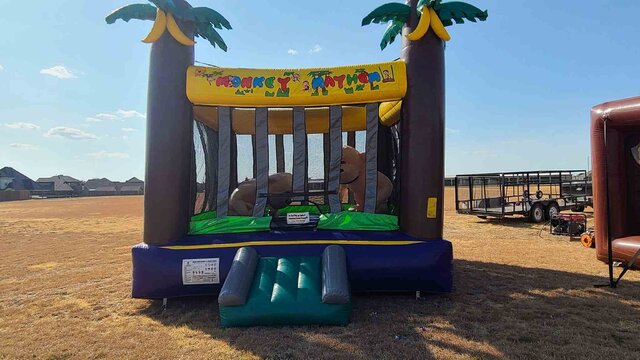 Monkey Jump House to Rent