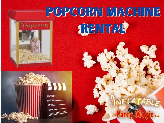 Popcorn Machine Rentals DFW Texas