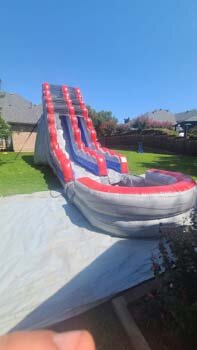 20 foot tall water slide rental