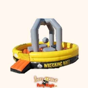 Wrecking Ball Inflatable Game Rental