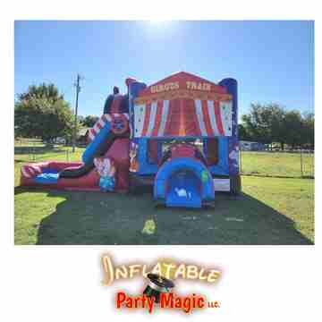 Circus bounce house rental for children