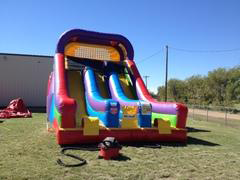 18ft. Wacky Dry Slide Rental DFW Texas