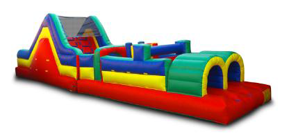 38ft. Obstacle Course Rental Inflatable Party Magic Cleburne, Tx