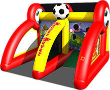 Soccer Fever Inflatable Carnival Game