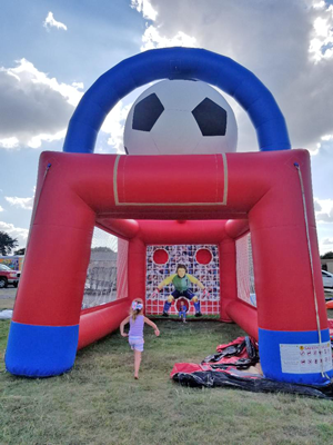 Penalty Kick Soccer Game Rental DFW Texas