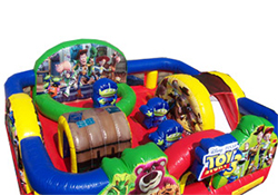 Toy Story bounce house and slide combo rental