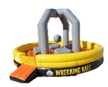 Picture of Wrecking Ball Inflatable Game Rental from Inflatable Party Magic LLC Cleburne, Tx.