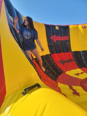 Vortex Inflatable Warp Wall Game Rental