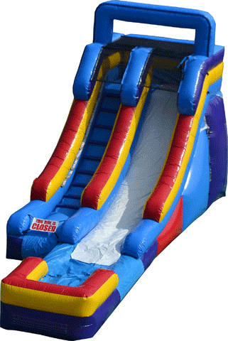 15 Ft. Superslide Water Slide Rental, Inflatable Party Magic