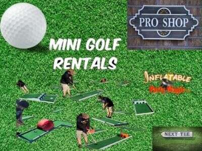  Cleburne 9 Hole Portable Mini Golf Rentals