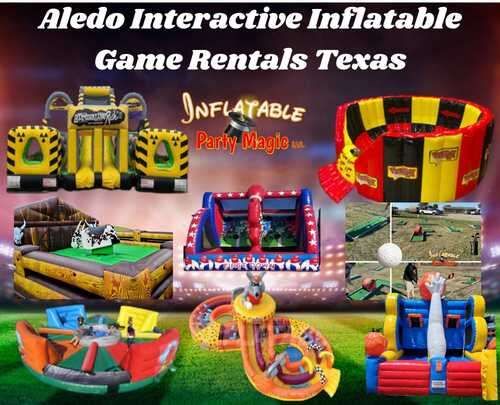 Interactive Inflatable Games to rent in Aledo 