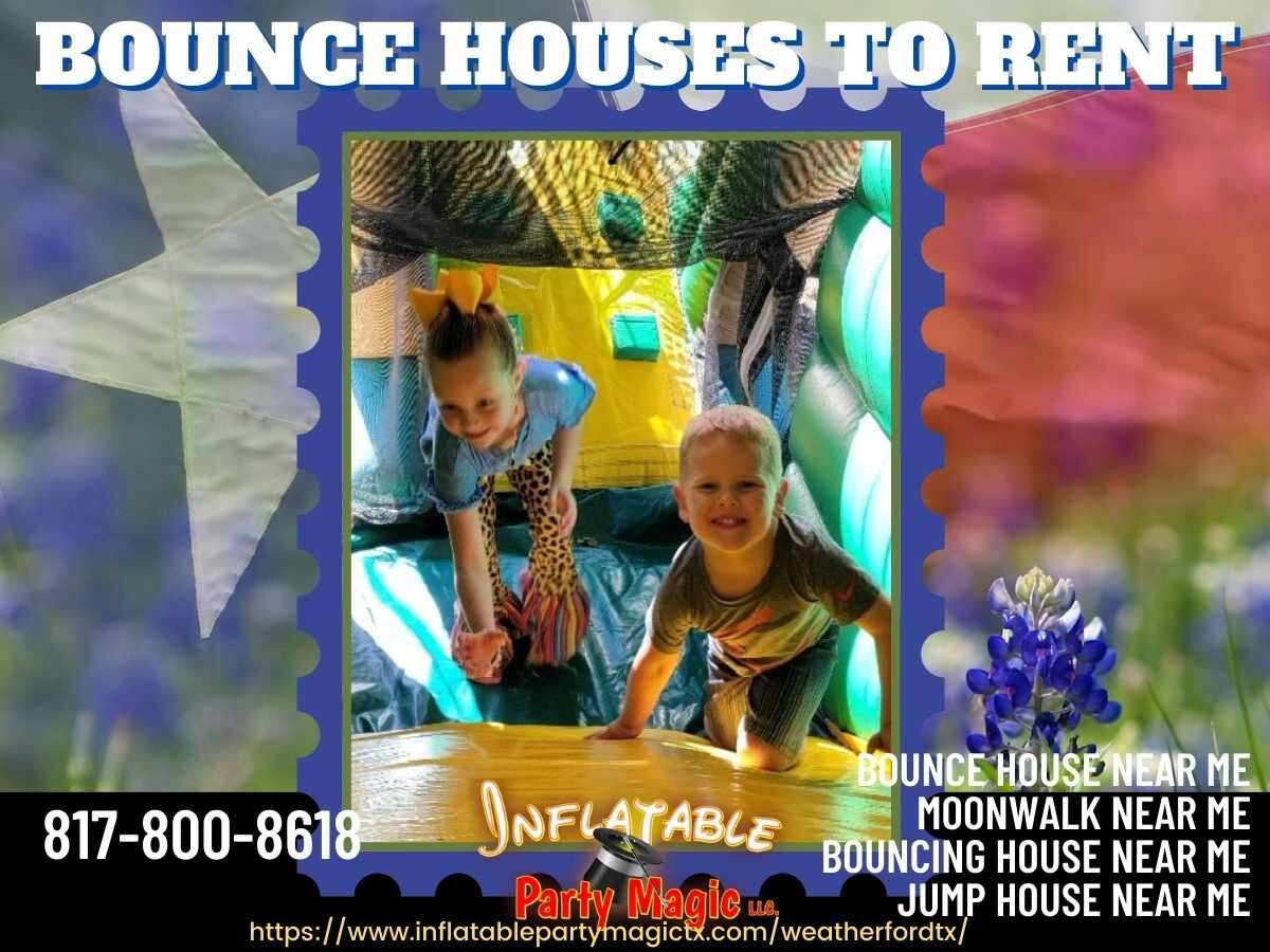 Bounce House To Rent Weatherford Tx near me