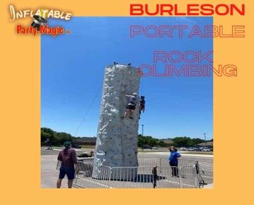 Burleson Portable Rock Climbing Wall Rental