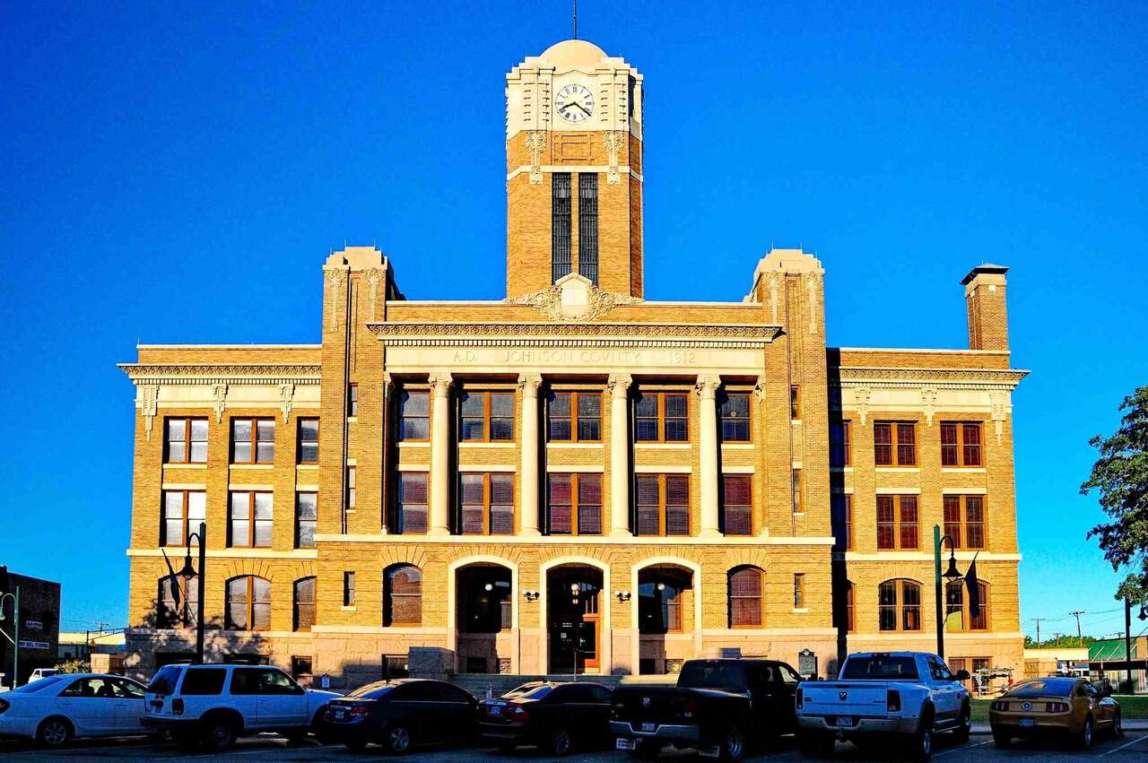 City of Cleburne Courthouse as County Seat