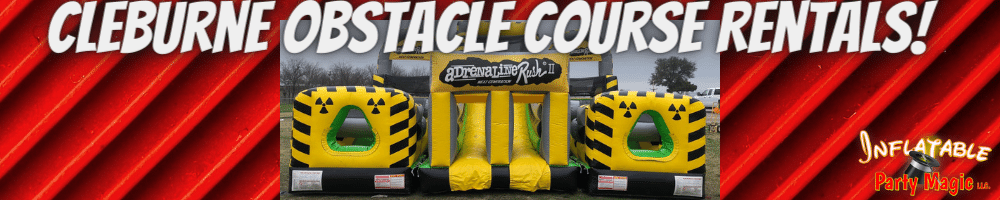 Obstacle Course Rentals in Cleburne Tx
