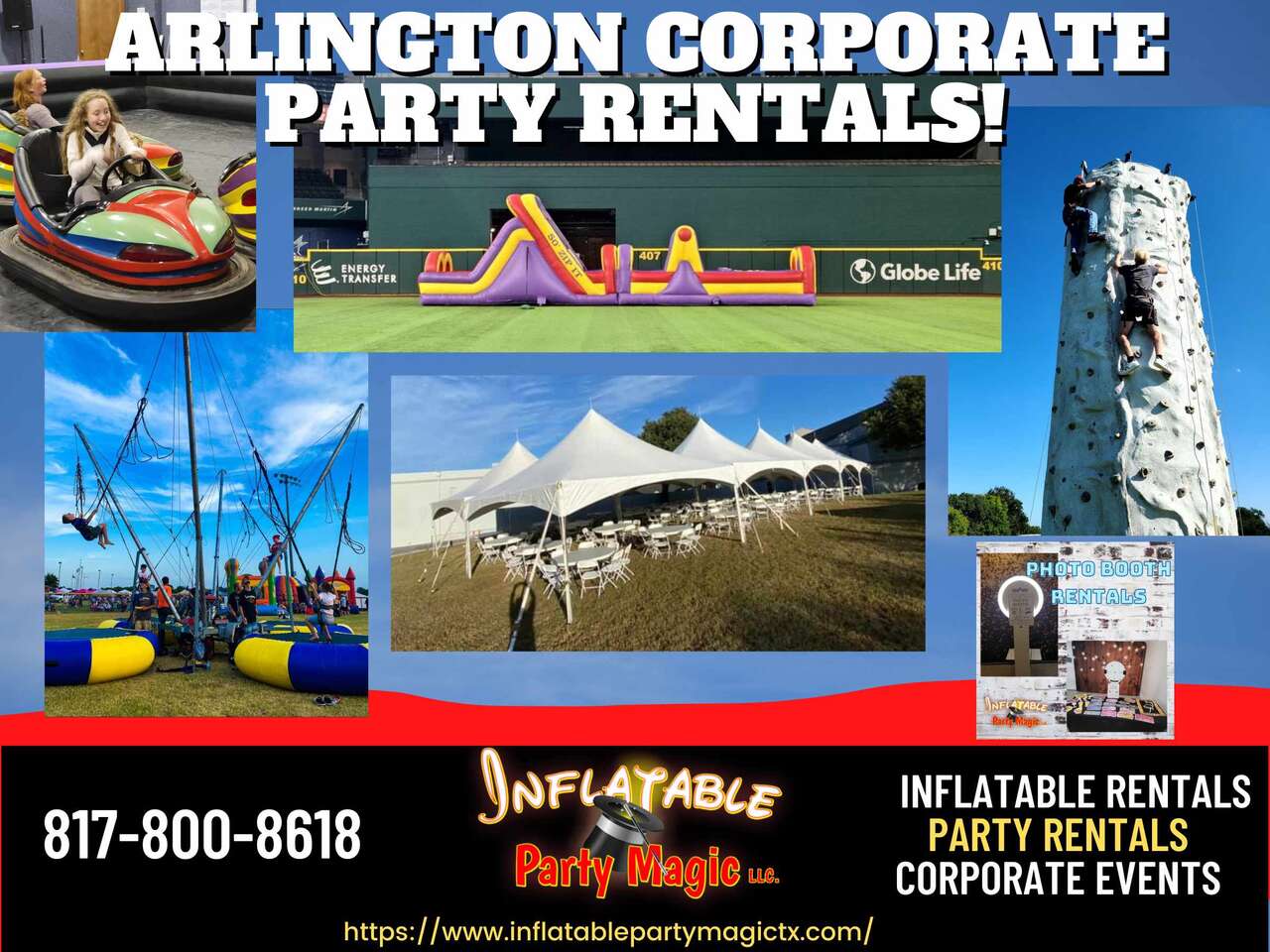 Corporate Party Rentals in Arlington Tx