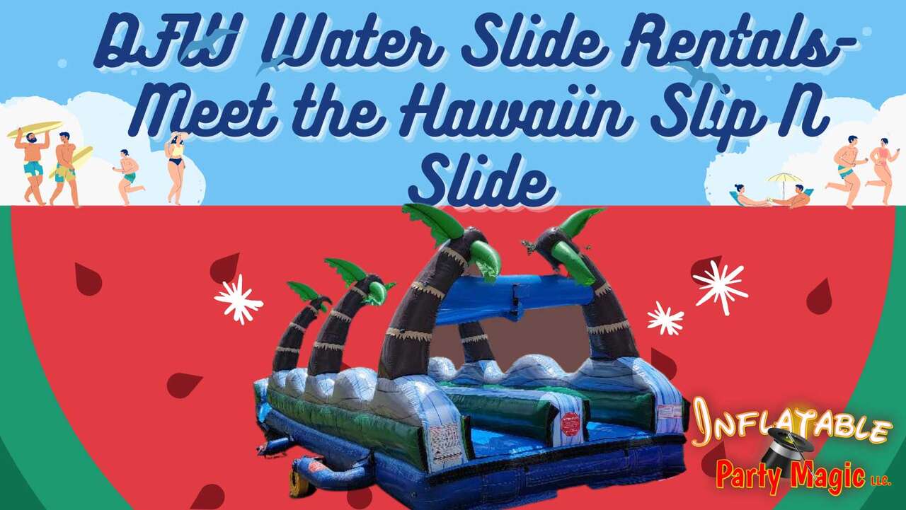 Waxahachie Slip N Slide Water Slide Rental