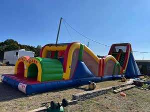 Inflatable Obstacle Course Rentals Fort Worth Tx near me