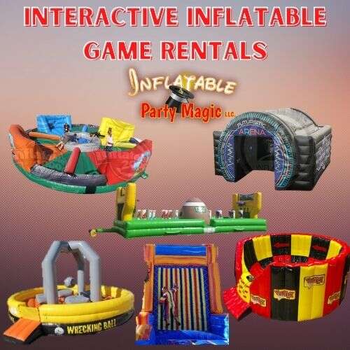 Interactive Inflatable Games and Obstacle courses to rent in Mansfield