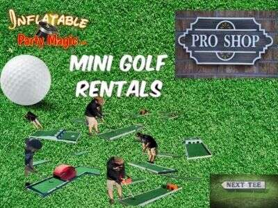 Mansfield 9 Hole Portable Mini Golf Rentals