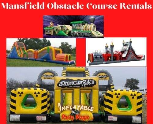 Obstacle Course Party Rentals Mansfield, Tx