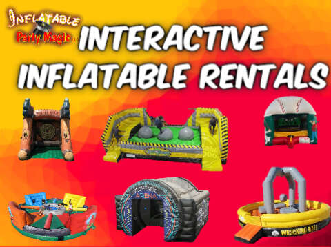 Crowley Interactive Inflatable Games Party  Rentals