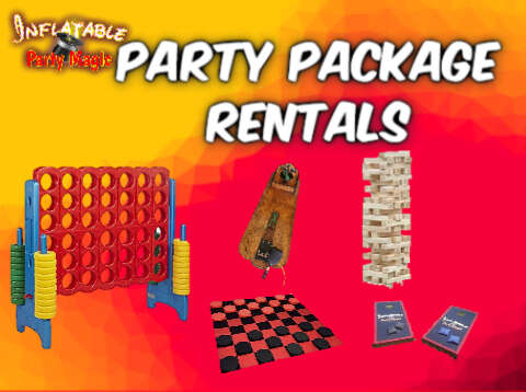 Cleburne Party Game Package Rentals