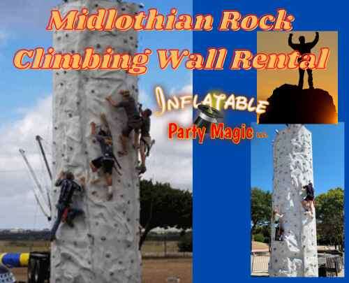 Midlothian Rock Climbing Wall Rental