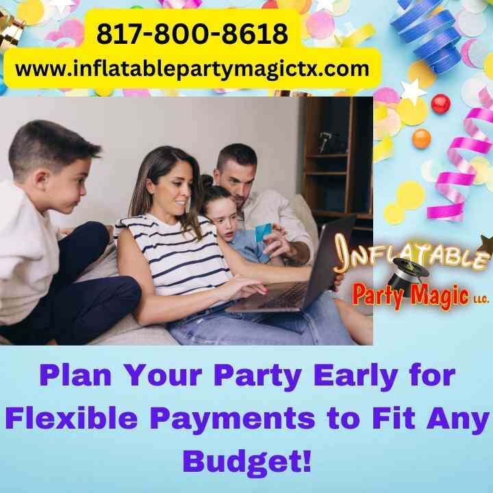 Party Rental Flexible Payments