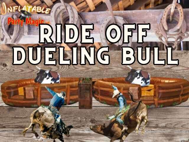 Mechanical Bull Dueling Compeition Rental
