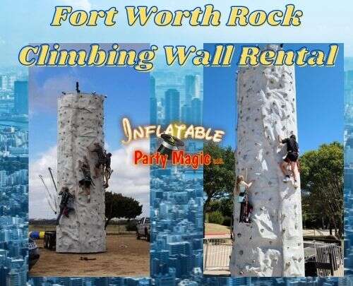 Fort Worth Rock Climbing Wall Rental