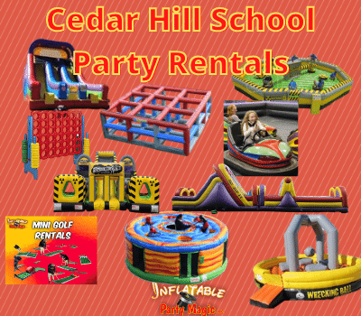 Cedar Hill School Party and Event Rentals