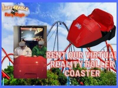 DFW Virtual Reality Roller Coaster Event Rentals