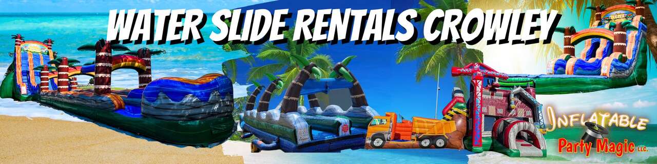 Crowley Water Slides for rent