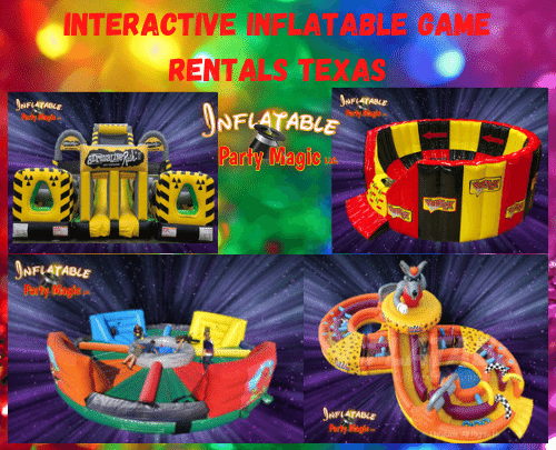 Interactive Inflatable obstacle course to rent in Joshua