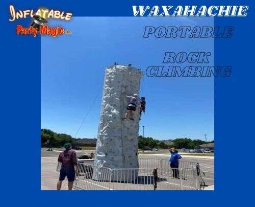 Waxahachie Portable Rock Climbing Wall Rental